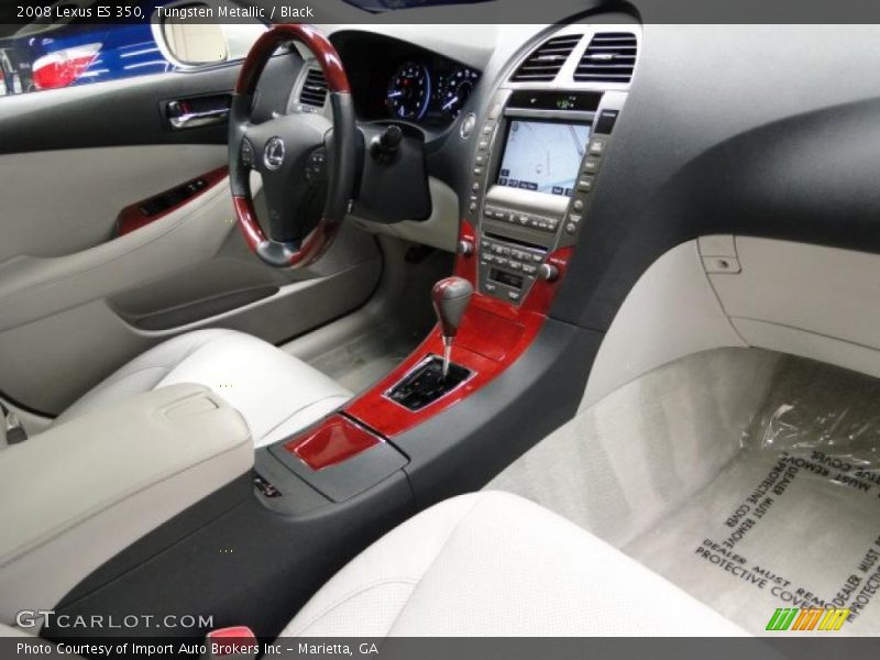 Tungsten Metallic / Black 2008 Lexus ES 350