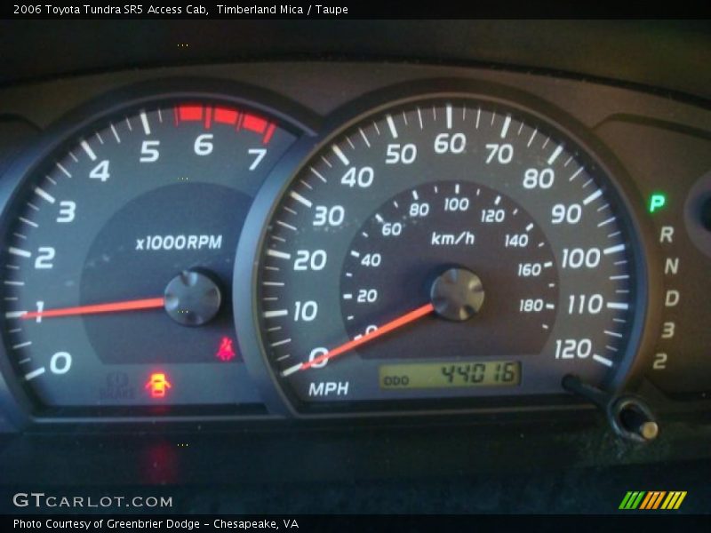  2006 Tundra SR5 Access Cab SR5 Access Cab Gauges