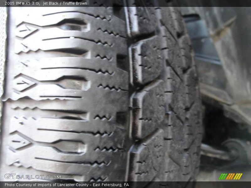 Jet Black / Truffle Brown 2005 BMW X5 3.0i