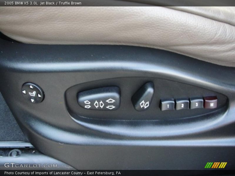 Jet Black / Truffle Brown 2005 BMW X5 3.0i