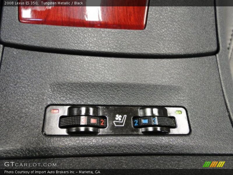 Tungsten Metallic / Black 2008 Lexus ES 350