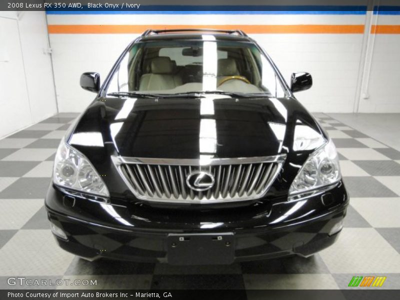 Black Onyx / Ivory 2008 Lexus RX 350 AWD
