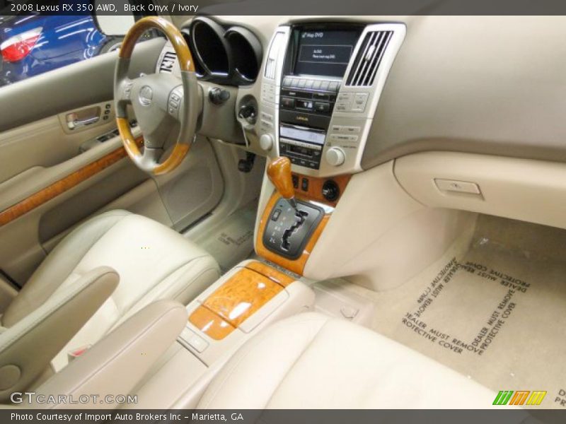 Black Onyx / Ivory 2008 Lexus RX 350 AWD