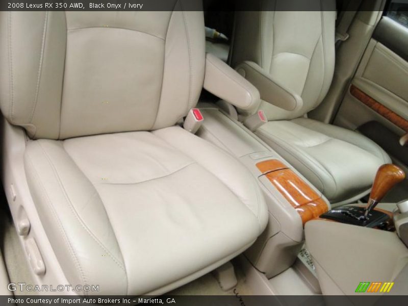 Black Onyx / Ivory 2008 Lexus RX 350 AWD