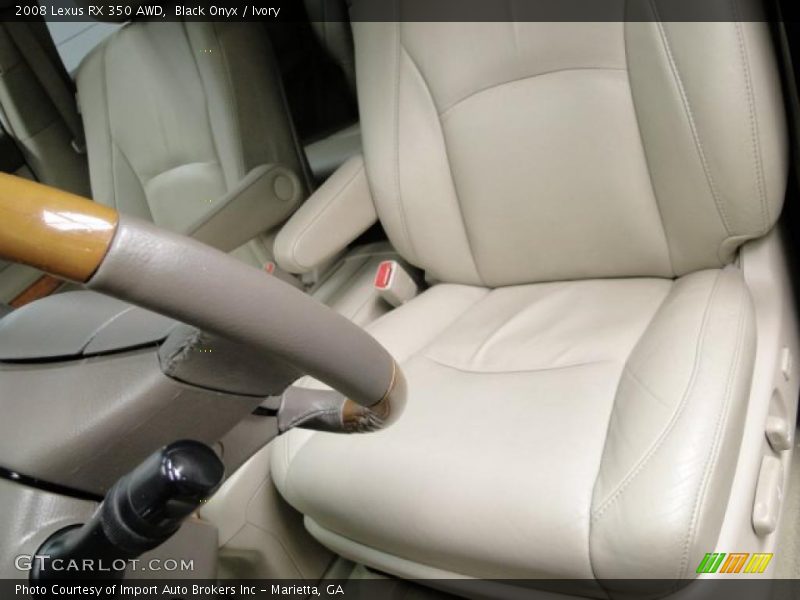 Black Onyx / Ivory 2008 Lexus RX 350 AWD