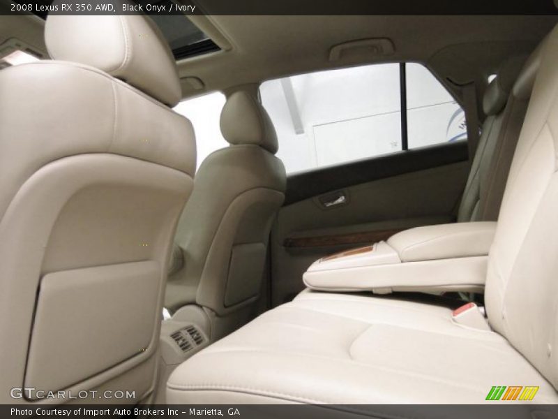 Black Onyx / Ivory 2008 Lexus RX 350 AWD