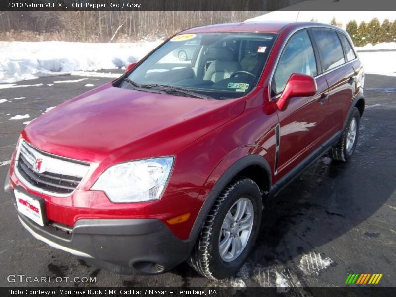 Chili Pepper Red / Gray 2010 Saturn VUE XE