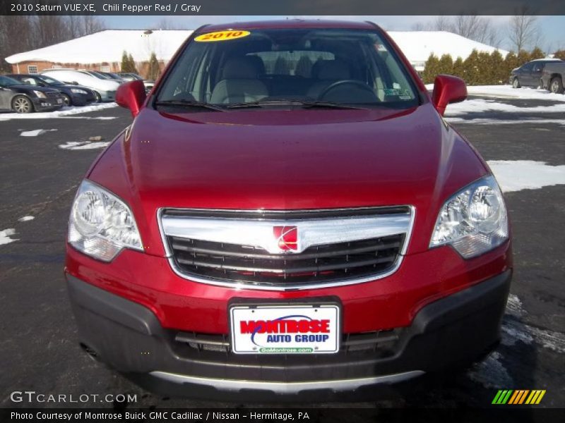 Chili Pepper Red / Gray 2010 Saturn VUE XE