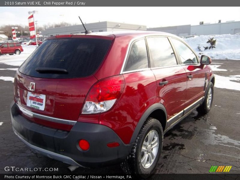 Chili Pepper Red / Gray 2010 Saturn VUE XE