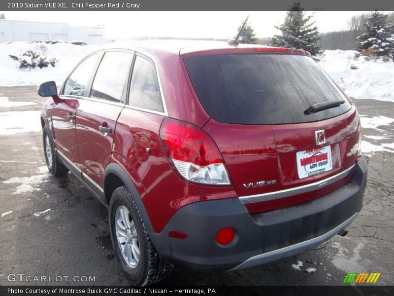 Chili Pepper Red / Gray 2010 Saturn VUE XE