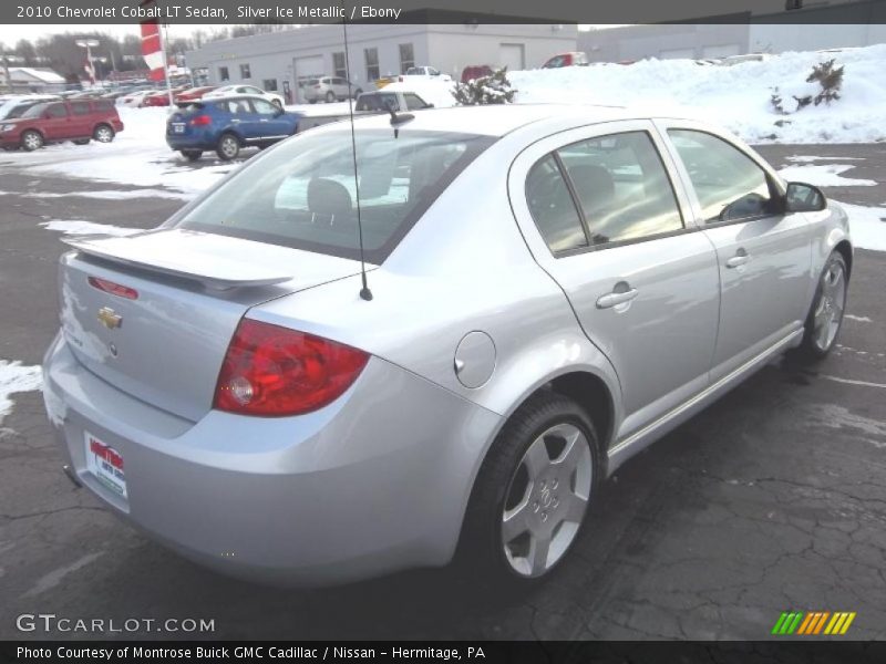 Silver Ice Metallic / Ebony 2010 Chevrolet Cobalt LT Sedan