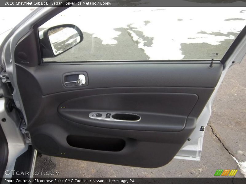 Silver Ice Metallic / Ebony 2010 Chevrolet Cobalt LT Sedan