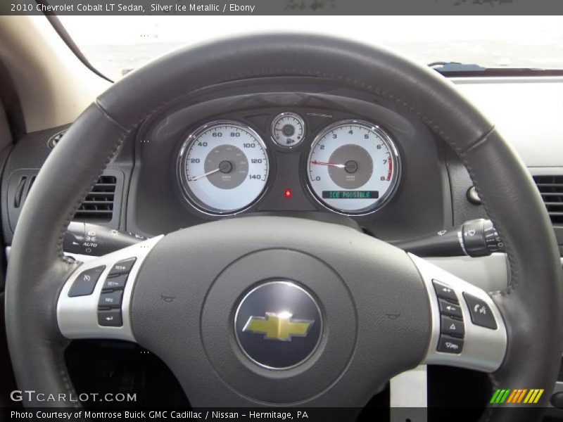 Silver Ice Metallic / Ebony 2010 Chevrolet Cobalt LT Sedan