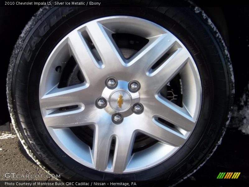 Silver Ice Metallic / Ebony 2010 Chevrolet Impala LS
