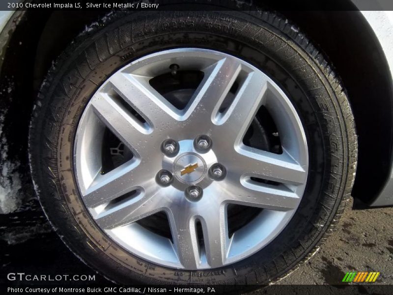 Silver Ice Metallic / Ebony 2010 Chevrolet Impala LS