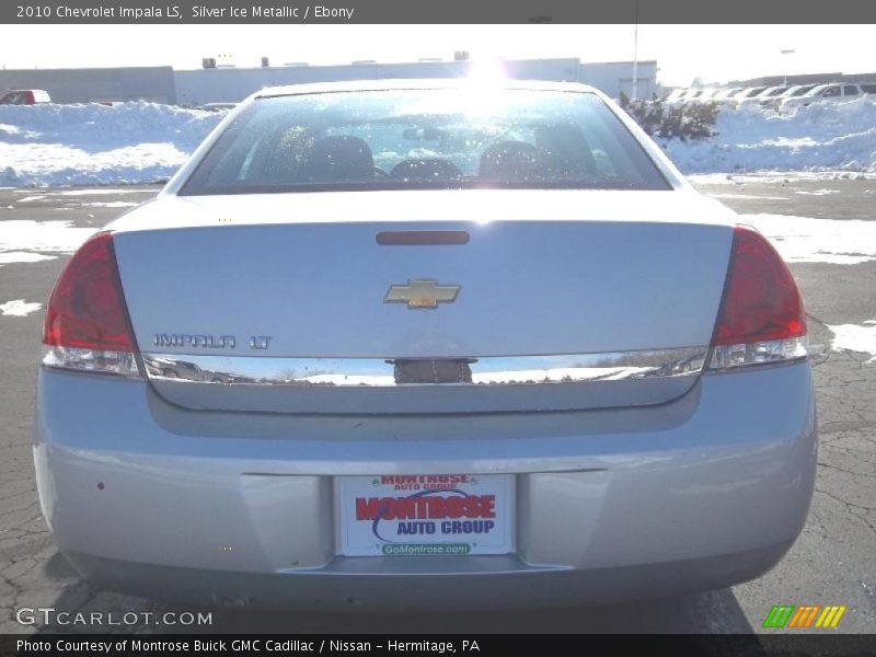 Silver Ice Metallic / Ebony 2010 Chevrolet Impala LS