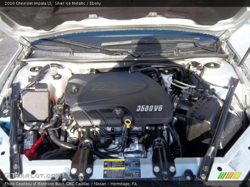 Silver Ice Metallic / Ebony 2010 Chevrolet Impala LS