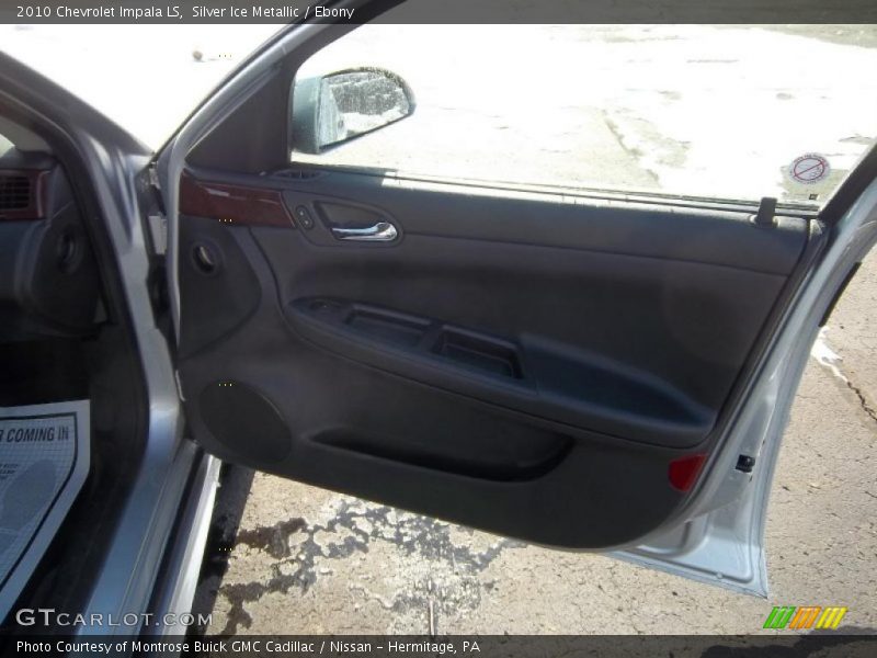 Silver Ice Metallic / Ebony 2010 Chevrolet Impala LS