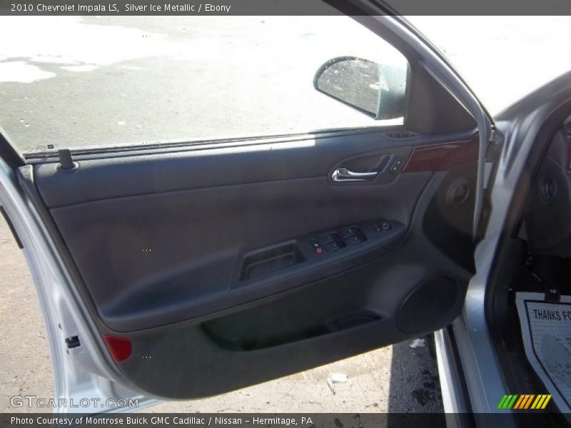 Silver Ice Metallic / Ebony 2010 Chevrolet Impala LS