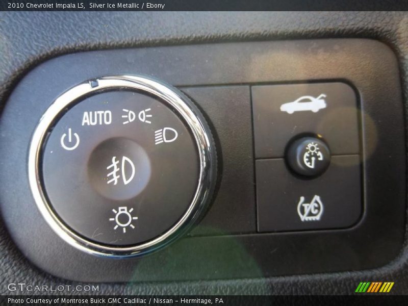 Silver Ice Metallic / Ebony 2010 Chevrolet Impala LS
