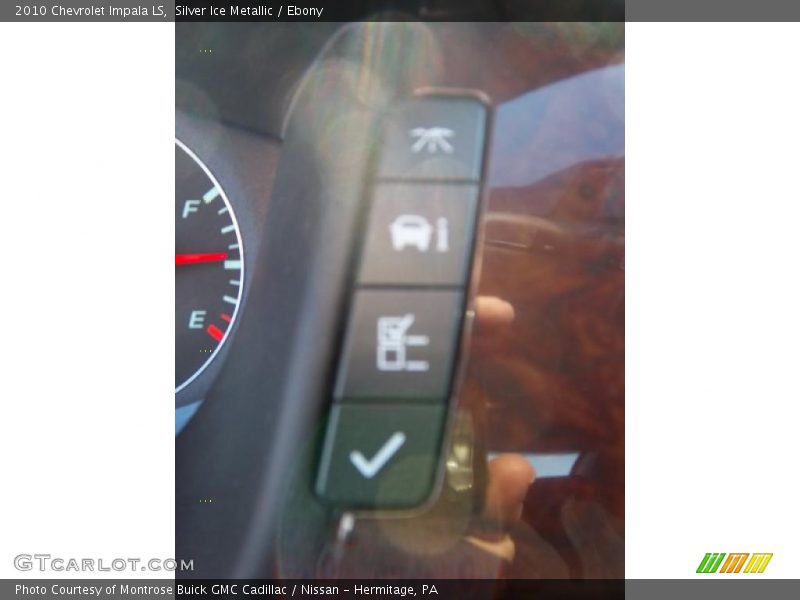 Silver Ice Metallic / Ebony 2010 Chevrolet Impala LS