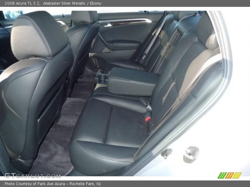 Alabaster Silver Metallic / Ebony 2008 Acura TL 3.2
