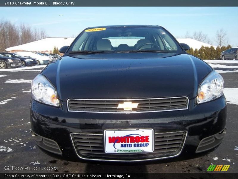 Black / Gray 2010 Chevrolet Impala LT
