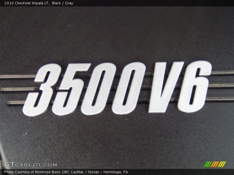  2010 Impala LT Engine - 3.5 Liter Flex-Fuel OHV 12-Valve VVT V6
