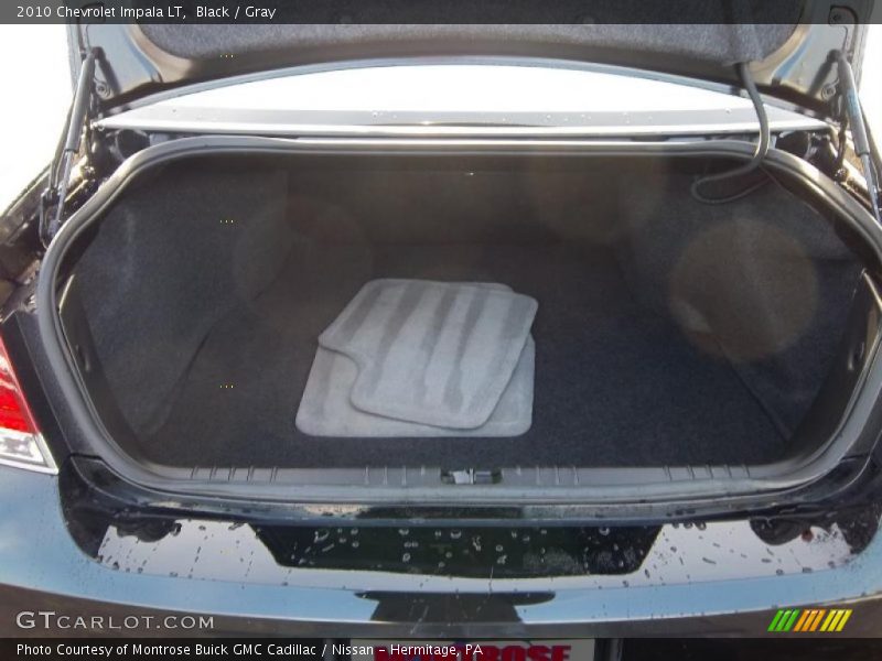 Black / Gray 2010 Chevrolet Impala LT