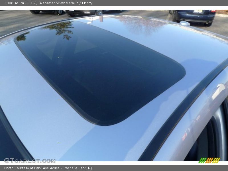 Alabaster Silver Metallic / Ebony 2008 Acura TL 3.2