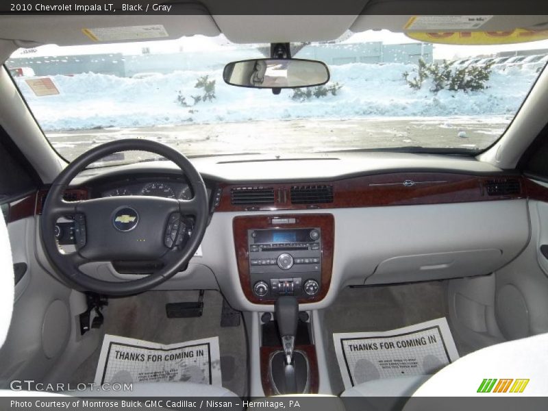 Black / Gray 2010 Chevrolet Impala LT