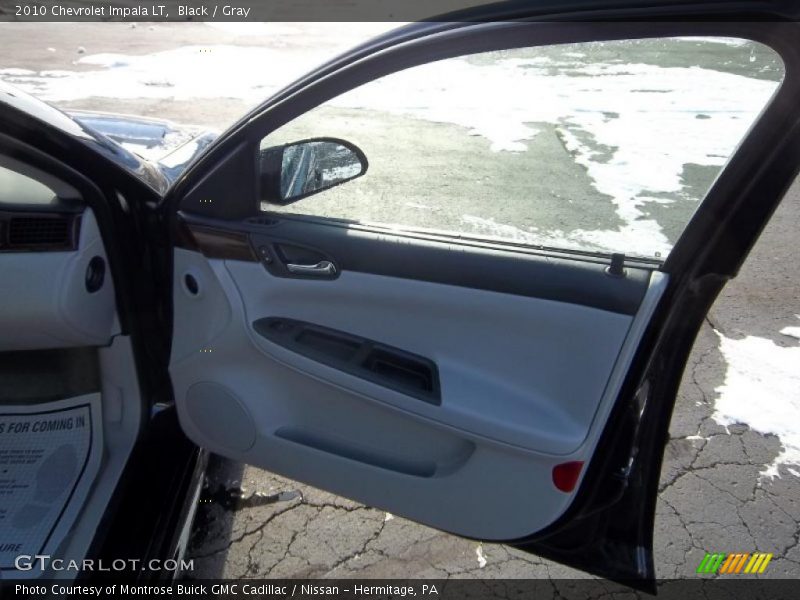 Black / Gray 2010 Chevrolet Impala LT