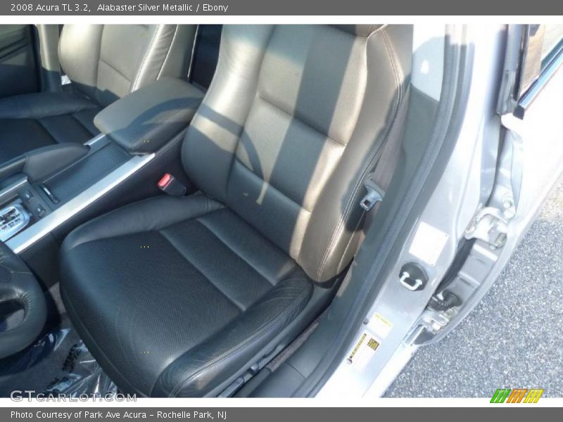 Alabaster Silver Metallic / Ebony 2008 Acura TL 3.2
