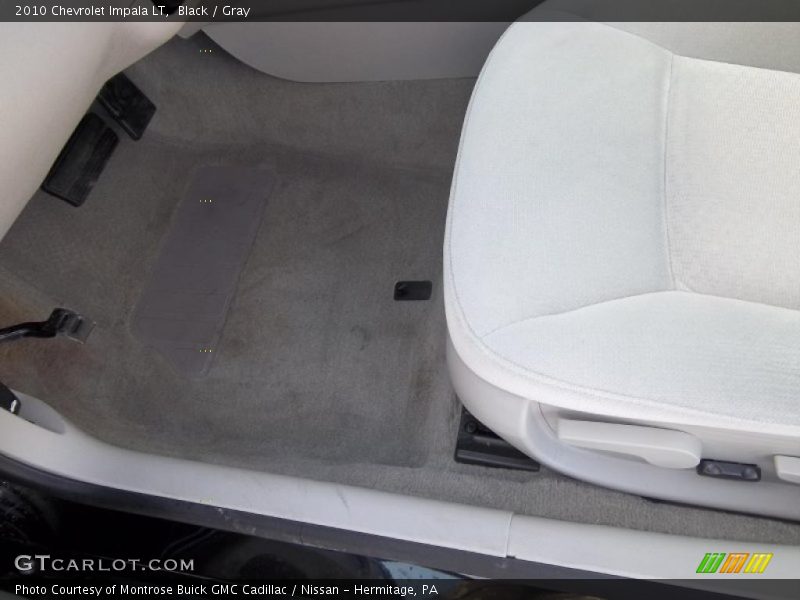 Black / Gray 2010 Chevrolet Impala LT
