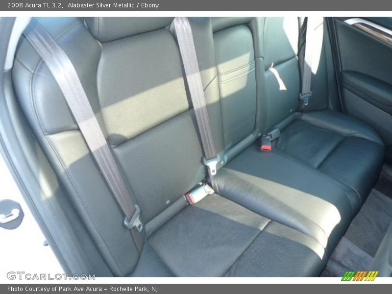 Alabaster Silver Metallic / Ebony 2008 Acura TL 3.2