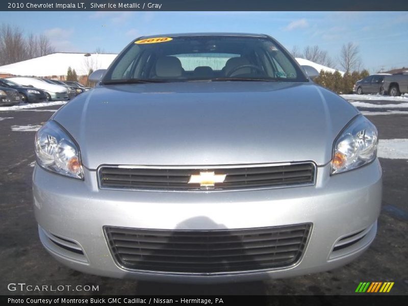 Silver Ice Metallic / Gray 2010 Chevrolet Impala LT