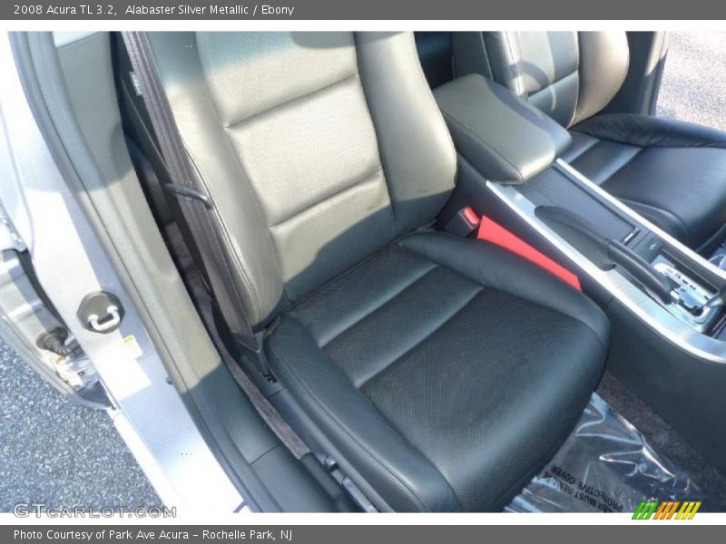 Alabaster Silver Metallic / Ebony 2008 Acura TL 3.2