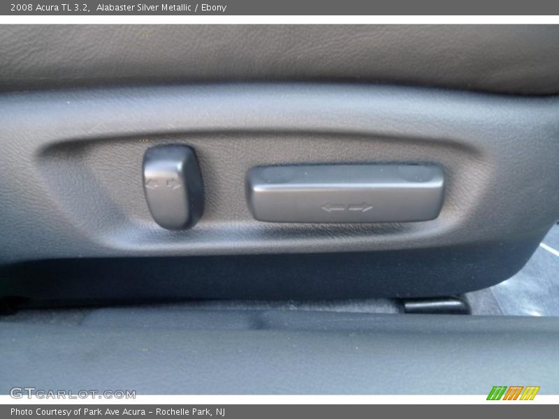 Alabaster Silver Metallic / Ebony 2008 Acura TL 3.2