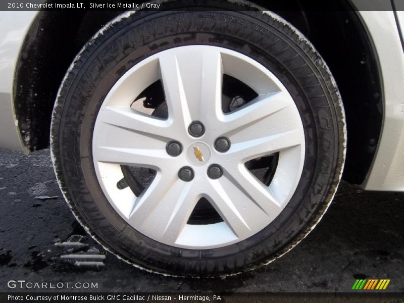 Silver Ice Metallic / Gray 2010 Chevrolet Impala LT