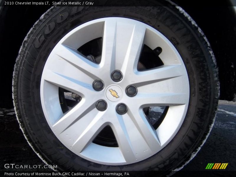 Silver Ice Metallic / Gray 2010 Chevrolet Impala LT
