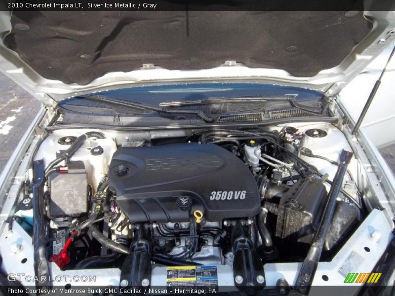 Silver Ice Metallic / Gray 2010 Chevrolet Impala LT