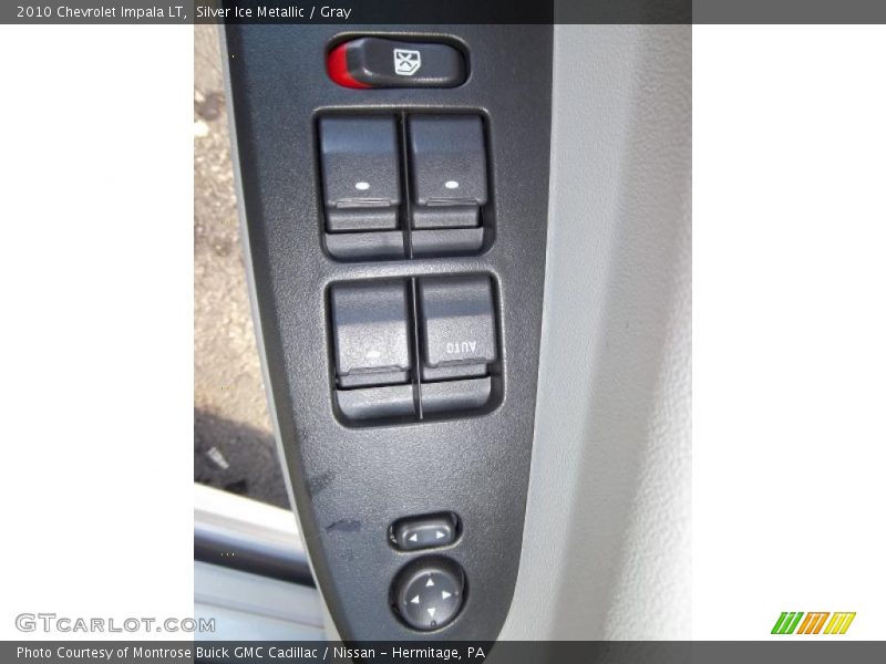 Silver Ice Metallic / Gray 2010 Chevrolet Impala LT
