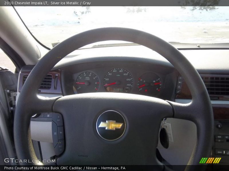 Silver Ice Metallic / Gray 2010 Chevrolet Impala LT