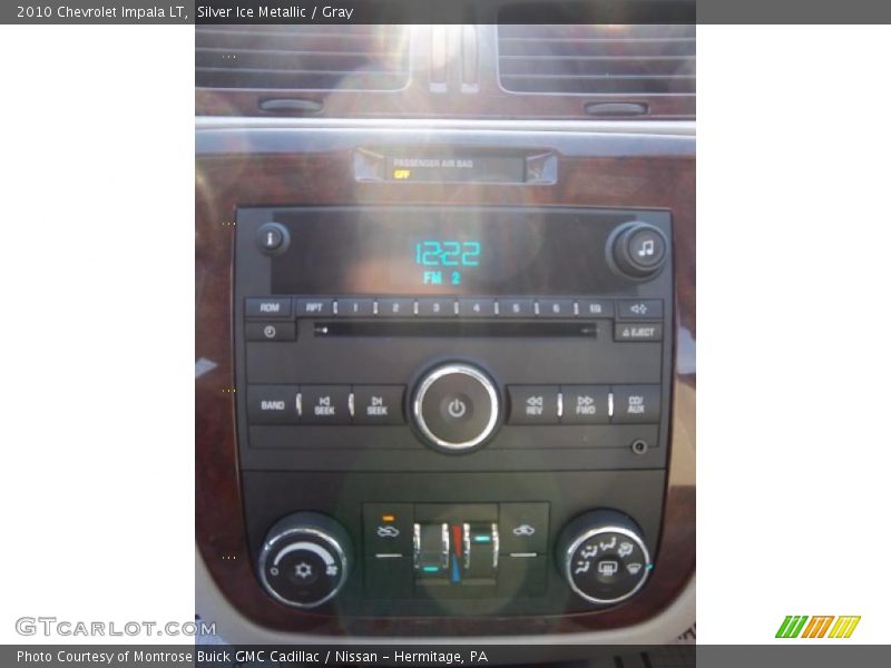 Silver Ice Metallic / Gray 2010 Chevrolet Impala LT