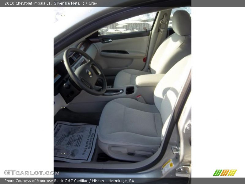 Silver Ice Metallic / Gray 2010 Chevrolet Impala LT