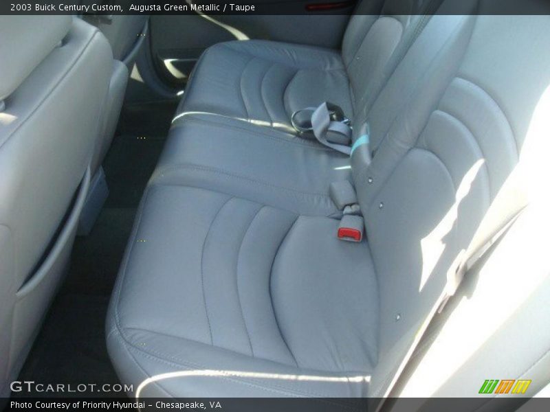 Augusta Green Metallic / Taupe 2003 Buick Century Custom