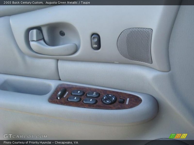 Augusta Green Metallic / Taupe 2003 Buick Century Custom