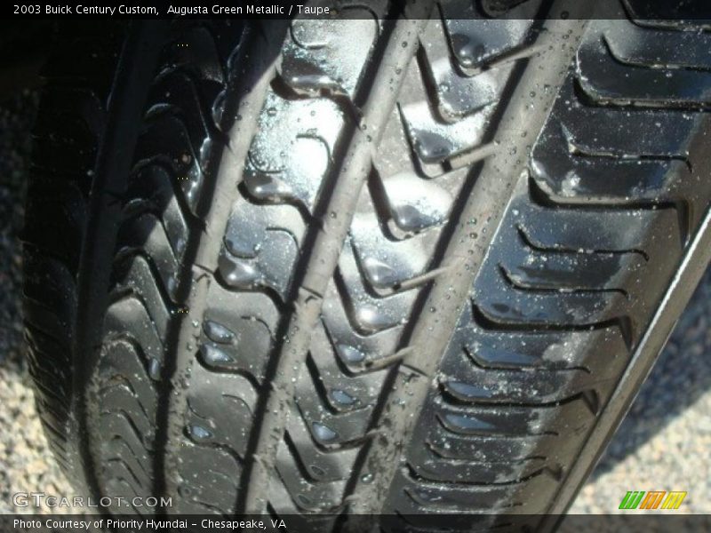 Augusta Green Metallic / Taupe 2003 Buick Century Custom