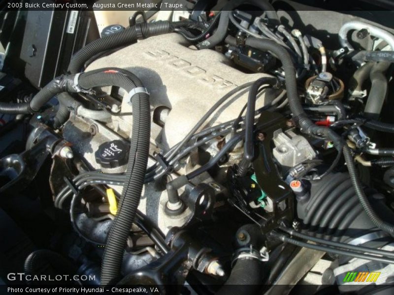 Augusta Green Metallic / Taupe 2003 Buick Century Custom