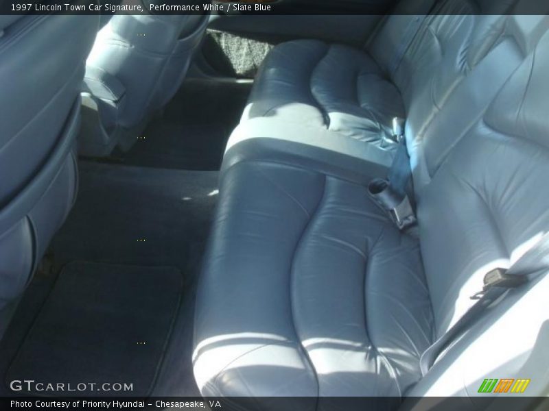  1997 Town Car Signature Slate Blue Interior